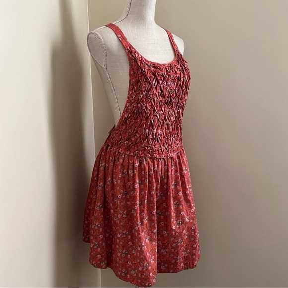 *NEW* Free People Petunia Sleeveless Mini Fit-&-Flare Dress size M - Picture 11 of 15
